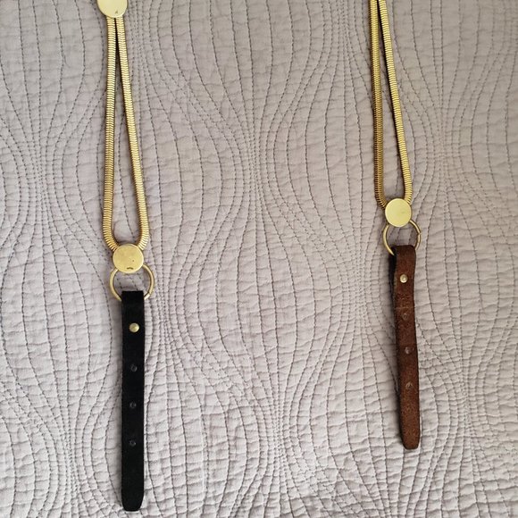 Vintage Pair of Ladies Belts - Picture 2 of 7